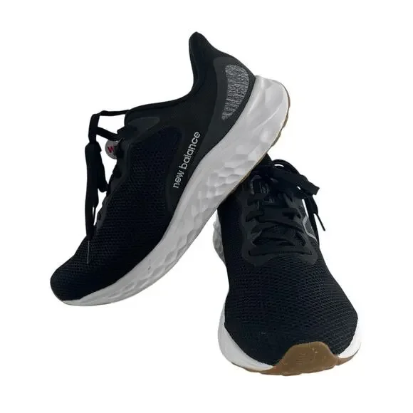 New Balance Men's Black Gray Fresh Foam Arishi V4 Running Shoes Size 9 XWide
